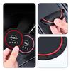 2pcs Car Coasters Silicone Cup Holder Coaster Mats Accessories For Opel Insignia Vivaro Vectra Astra Corsa Zafira Mokka Meriva