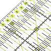 4PCS Quilting Ruler Acrylic Sewing Quilting Cutting Ruler with Double Colored and Grid Lines