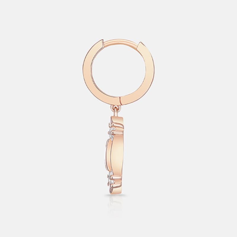 METROCITY JEWELRY M Basic Rose Earrings A243BE9011RPA