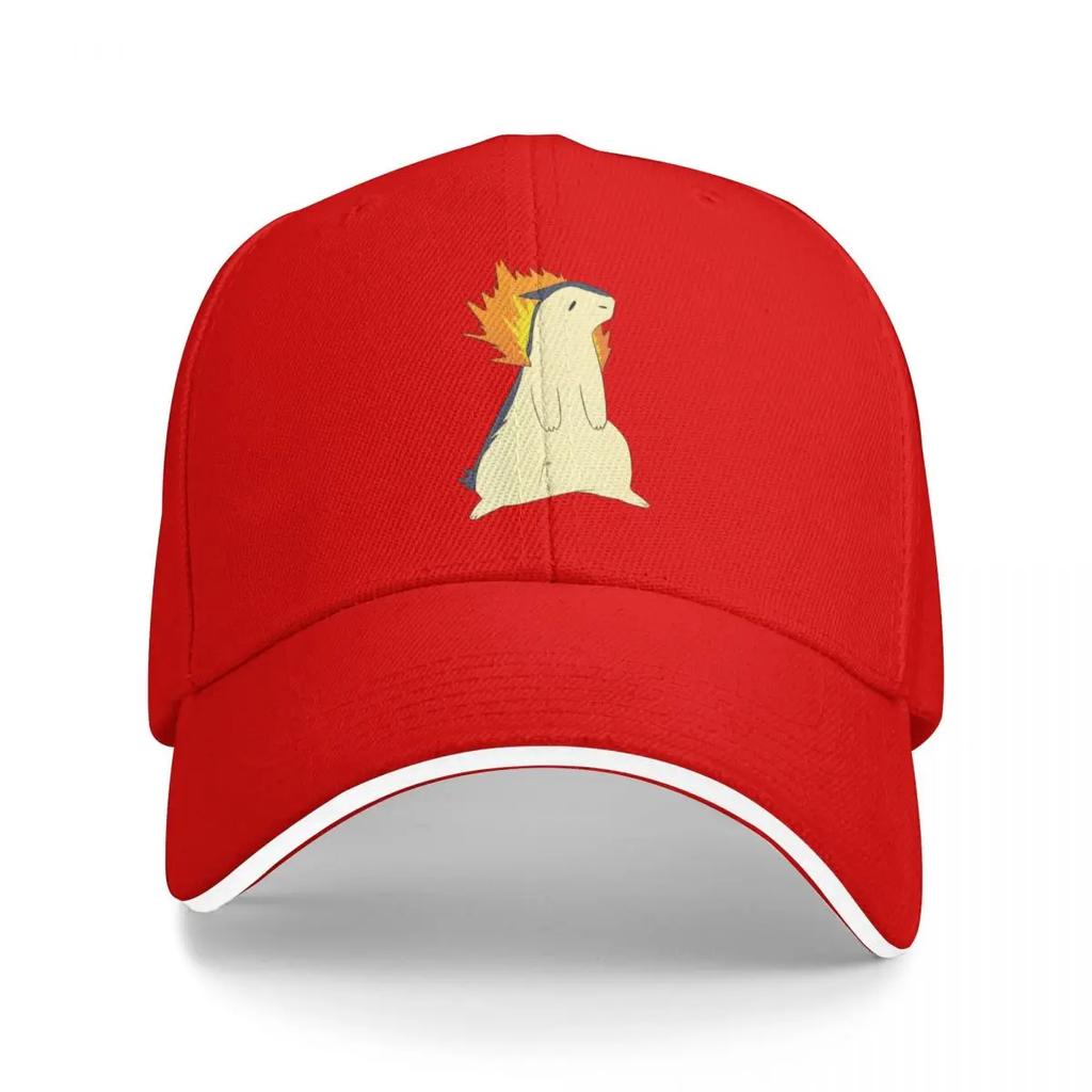 scribble typhlosion Baseball Cap Brand Man cap sun hat Ladies Men's