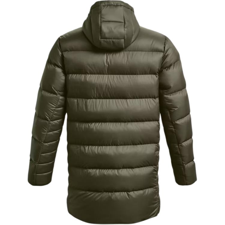 Under Armour Armour Mid Hooded Down Jacket Men Green 1373663-391