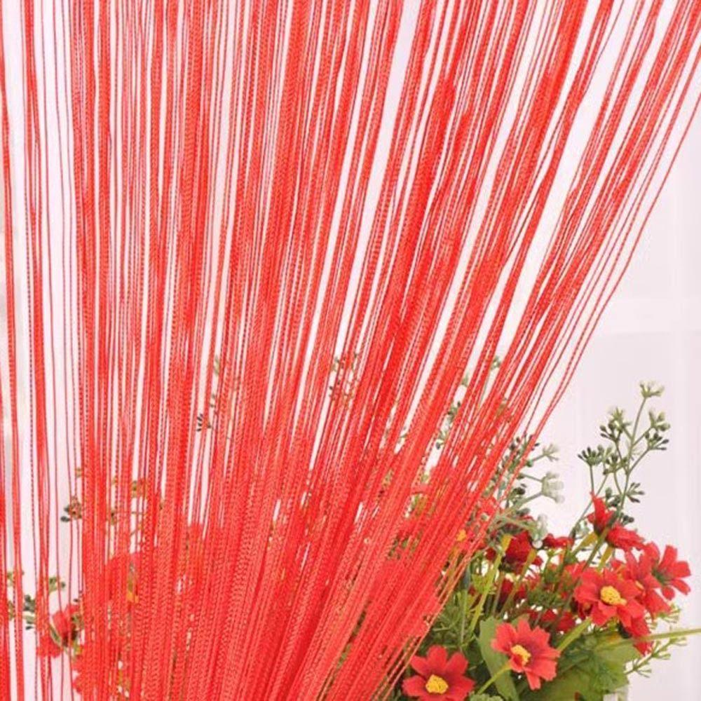100CM X 200CM Thread Curtains Encryption Type Door Fly Screen Ribbon String Divider Blind Room Divider Net