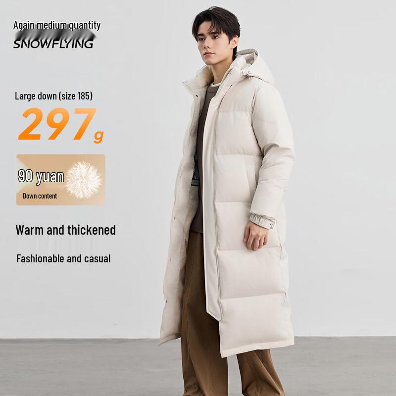 

Xuezhongfei Women s Slim-Fit Hooded Down Jacket S