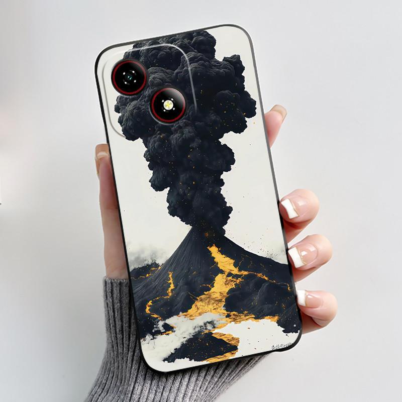 For ZTE Blade A35e Case Luxury Cute Cool Boys Girls Soft Matte Silicone Back Cover For ZTE Blade A35e Phone Bag Shell BladeA35e