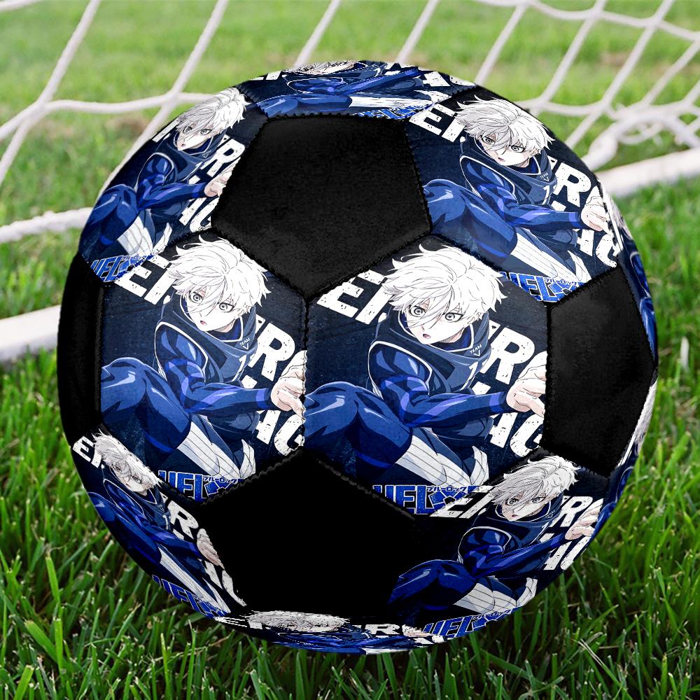 Nagi Seishiro BlueLock Theme Size 5 Soccer Ball, Suitable for Both Indoor and Outdoor Matches, a Gift Suitable for Everyone.