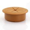 80MM Desk Cord Grommet Wire Hole Cover Line Outlet Port Threading Box Cover Cable Passing Box Office Table Cable Organizer