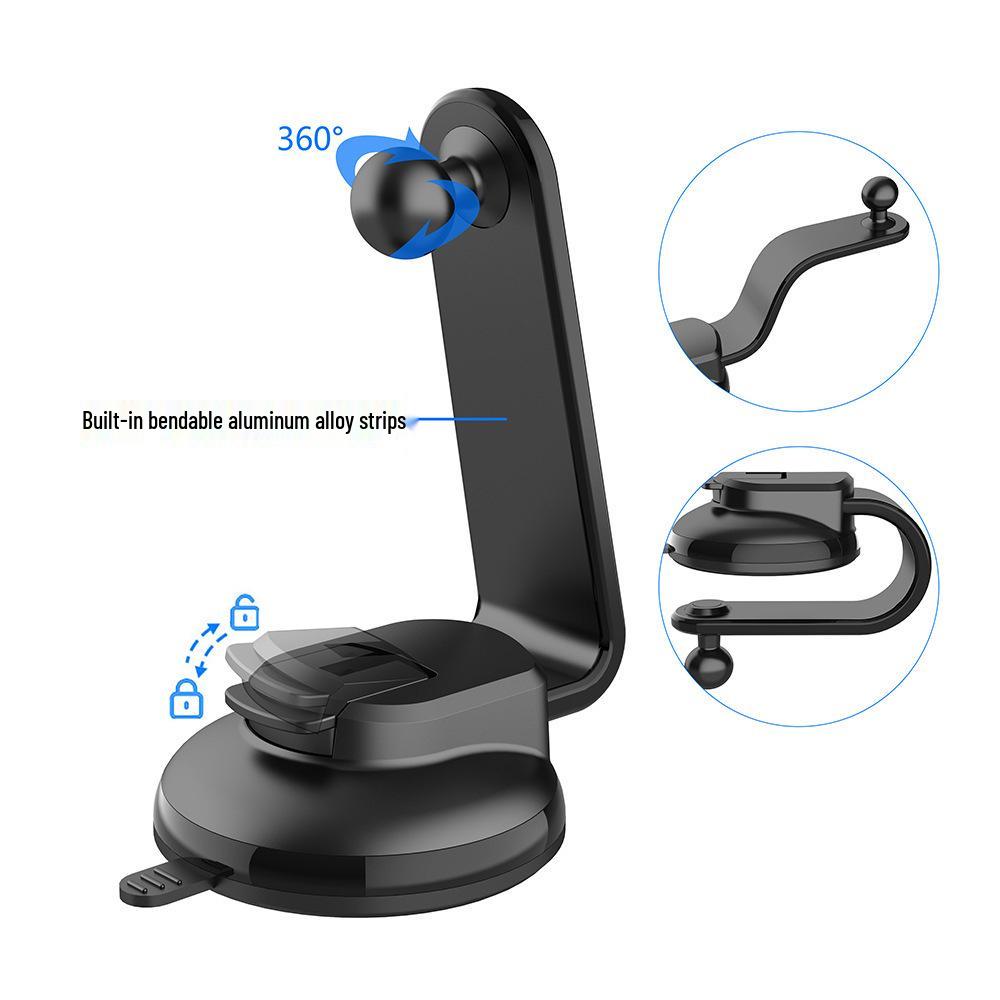 Universal Large Screen Car Phone & Tablet Holder with Suction Cup for Dashboard 