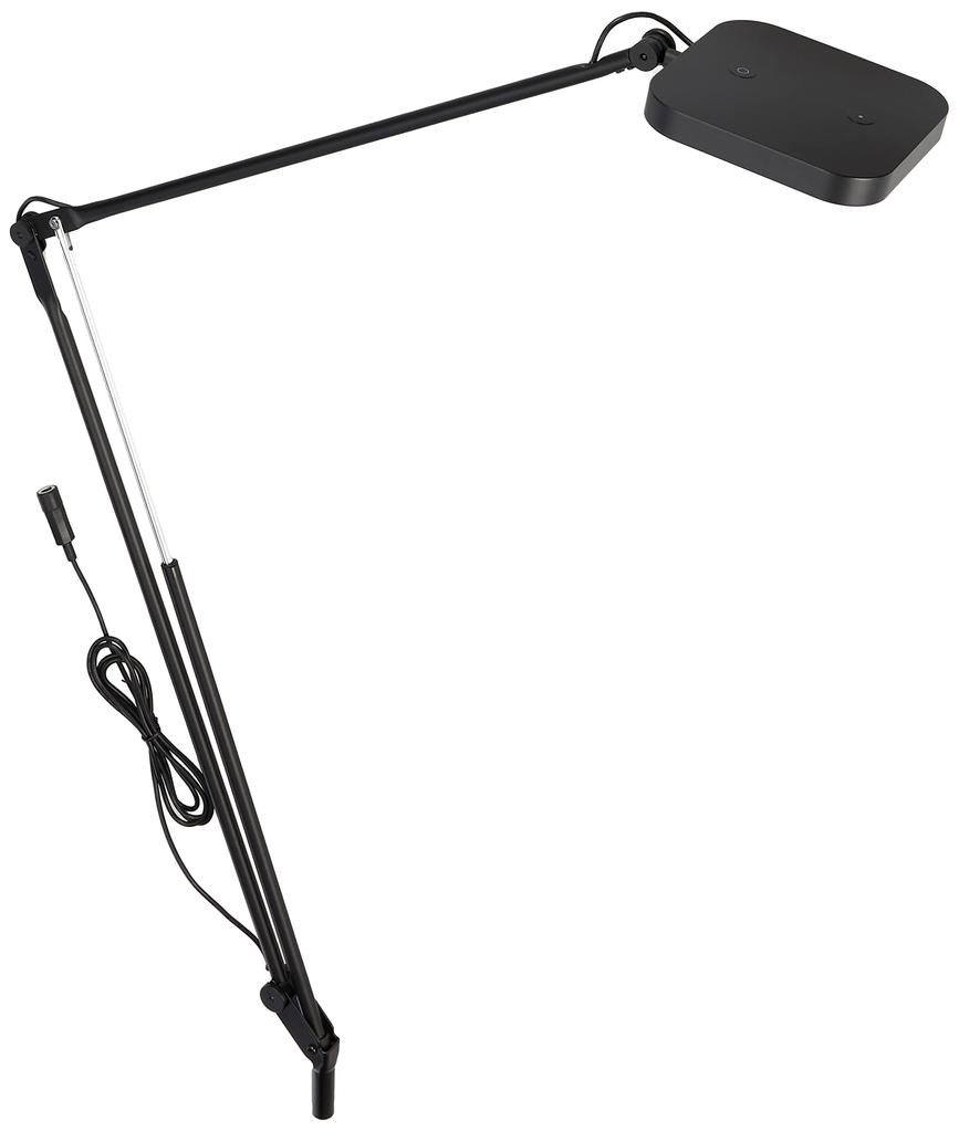 MUJI Arm Light, Square, Black, Width 12 x Depth 57 x Height 57cm, MJ-ALS1/38326502