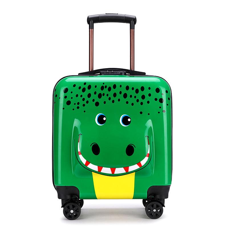Children's Travel Trolley Suitcase - Universal Wheel, Password Lock, Gift Box