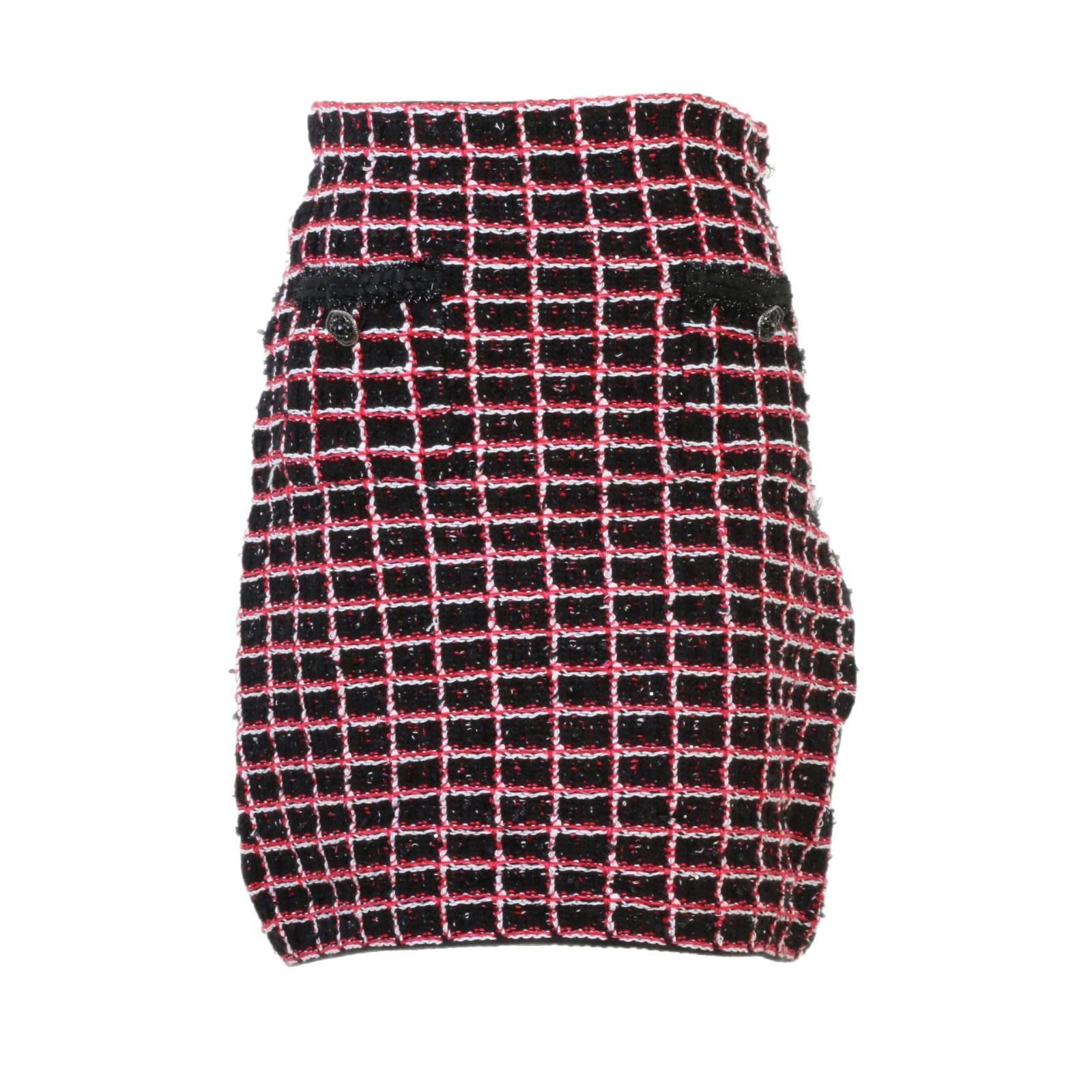 

Шикарный французский клетчатый осенний комплект с длинным рукавом: пальто и юбка L