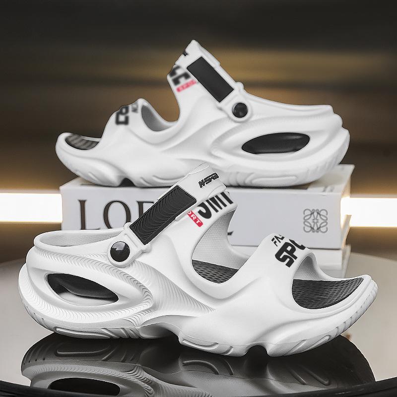 Original Men's Sandals Super Thick Soft Sole Open Toe Dual Use Sandals Slippers Summer Outdoor Beach Casual Sandal Shoes for Men