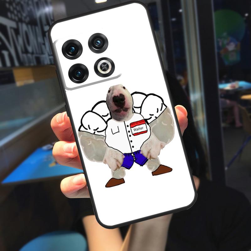 

Walter Dog Meme Cute Funda For OnePlus 12R 13 R 12 11 9 10 Pro 8T 9RT 10T OnePlus Nord 4 CE 2 3 Lite N20 N30 Case OnePlus Nord 4