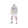 Nike Logo Print Outdoor Casual Sports Crew Neck Short Sleeve T-Shirt Men Tops Horizon-Green FZ5400-370
