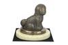 Bichon Frise, Bichon Tenerife, Bichon a poil frise - dog figurine, dog silhouette figurine, trophy for Art-Dog dog show exhibition
