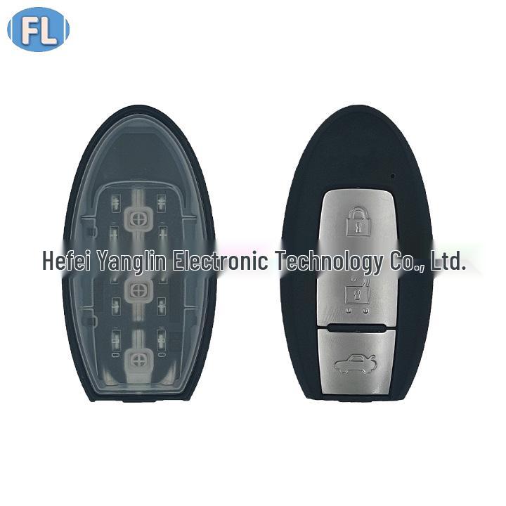 Compatible 3-Button Smart Key Fob for 2019 Teana Sedan with 433MHz 4A Chip and Light (KR5TXN1)