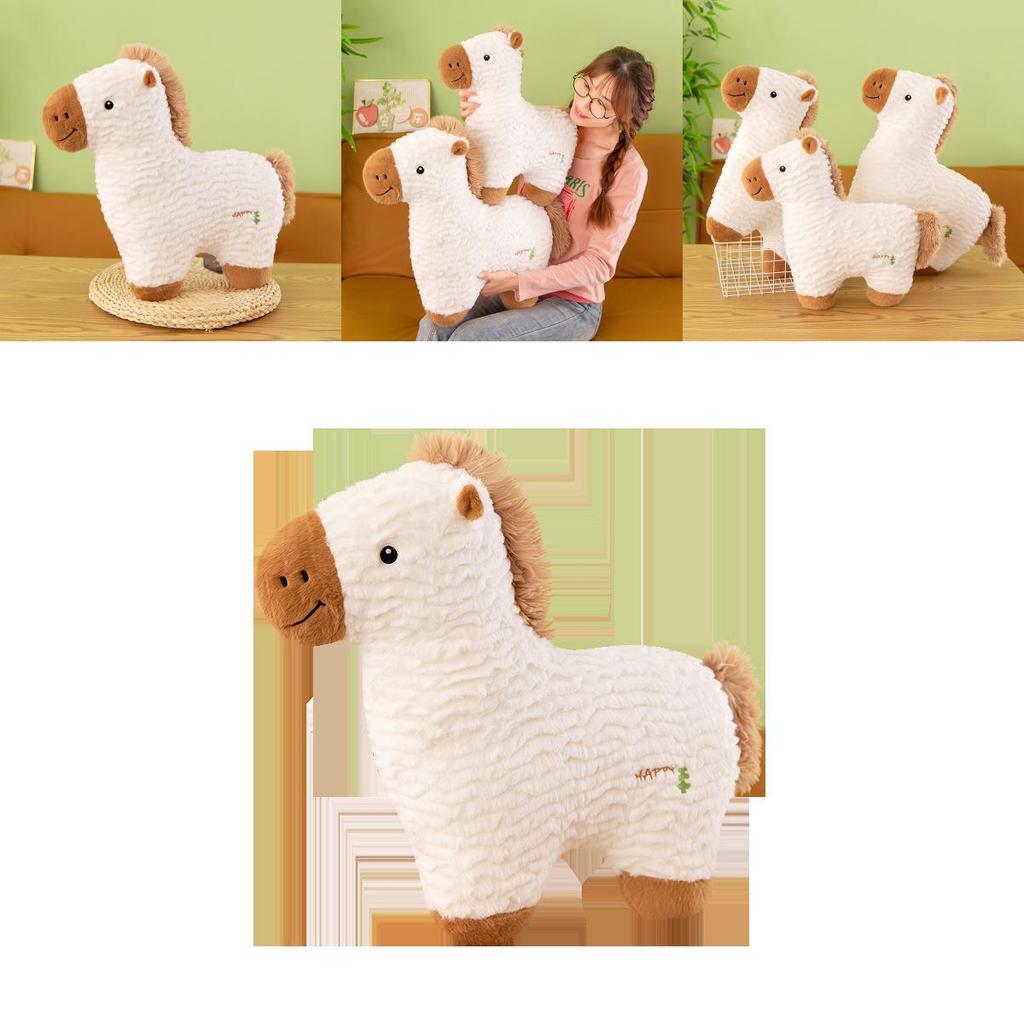 Plush Pony Toy For Kids With Pp Cotton Filling Perfect As Birthday Gift And Room Decor