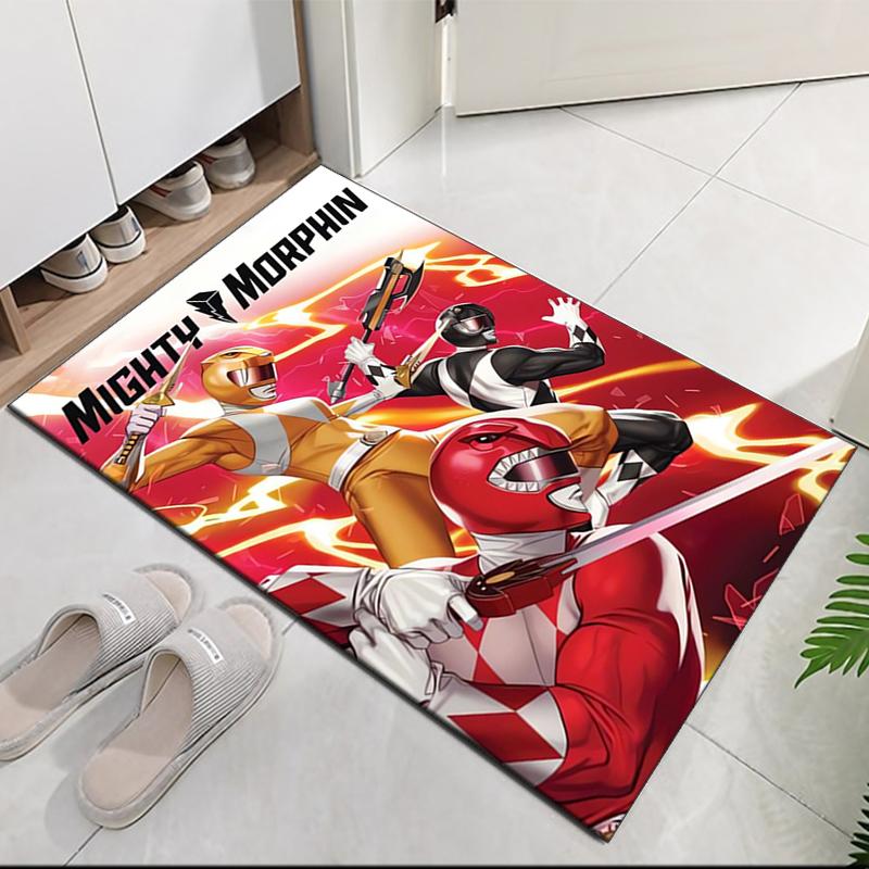 Mighty Morphin Printed Carpet, for Office Chair Living Room Bedroom Kitchen Room Decor Gifts.