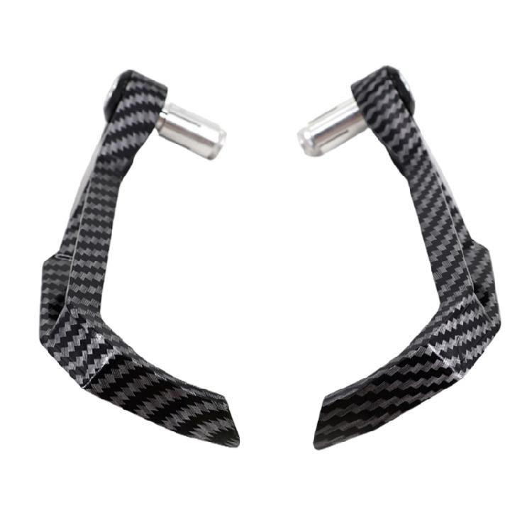 2PCS Motorcycle Handguard Brake Lever Shield Aluminum Secure Installation For Optimal Brake Control & Injury Defense