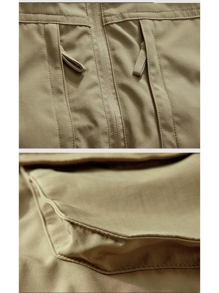 Men's Warm Fleece Vest: Outdoor Casual, Windproof, Plus Velvet, Sleeveless for Autumn and Winter