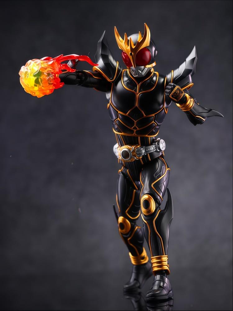 18cm Genuine Blokees Kamen Rider Kuuga Ultimate Form Legend Edition Action Figure Assembled Model Toy Collectible Gift