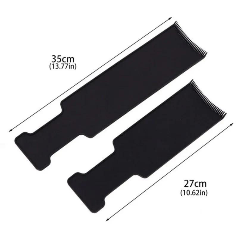 1Pcs Plastic Hair Coloring Dyeing Board Professional Salon Barber Hairdresser Design Styling Tool Hair Dye Plate for Hairdresser