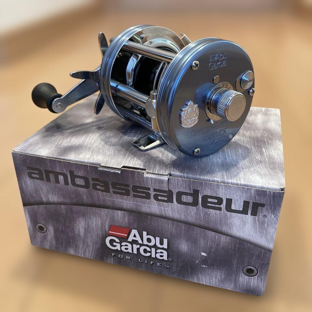 Used [Unused] Abu Garcia Ambassadeur6500CS double axis reel