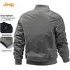 JEEP Men's Baseball Collar Bomber Jacket