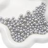 Abs Non-Porous Pearl Plated Colored Round Beads Loose Beads Beaded Handmade Diy Vanity Box Clothing Jewelry Decorative Materials