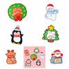 50PCS/set Cartoon Santa Lollipop Holder Penguin Penguin Card Insert  New Year