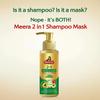 Meera 2 in 1 Shampoo Hair Mask Hair Wash & Deep Conditioning 100 gm