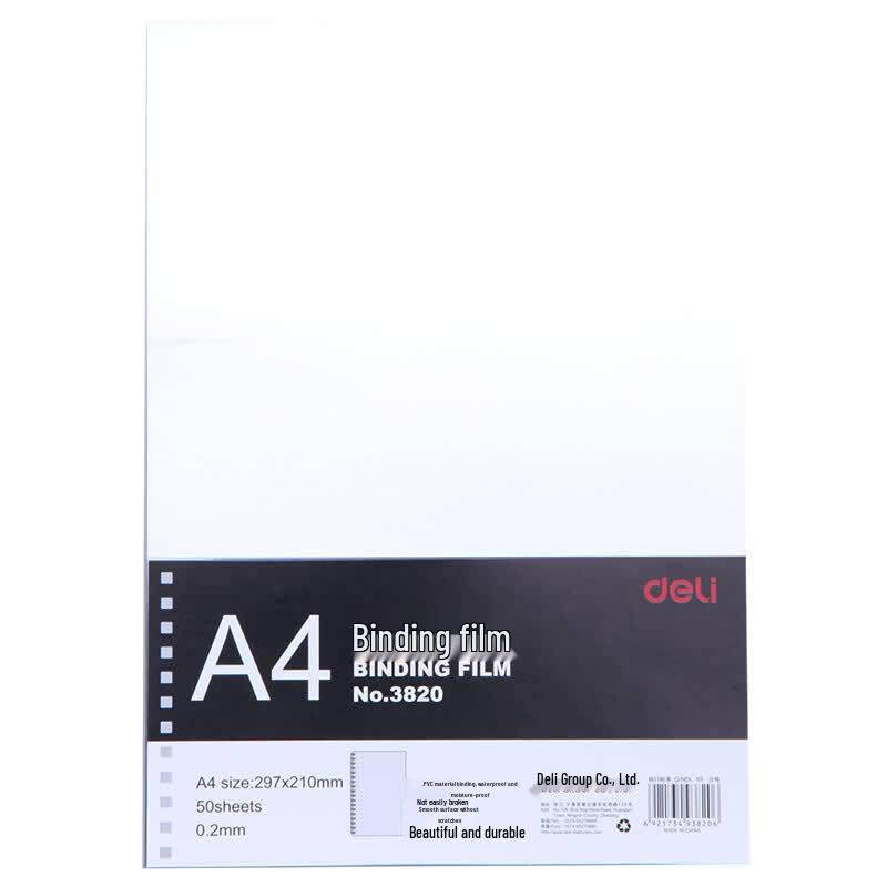 Deli 3820 Document Binding Film