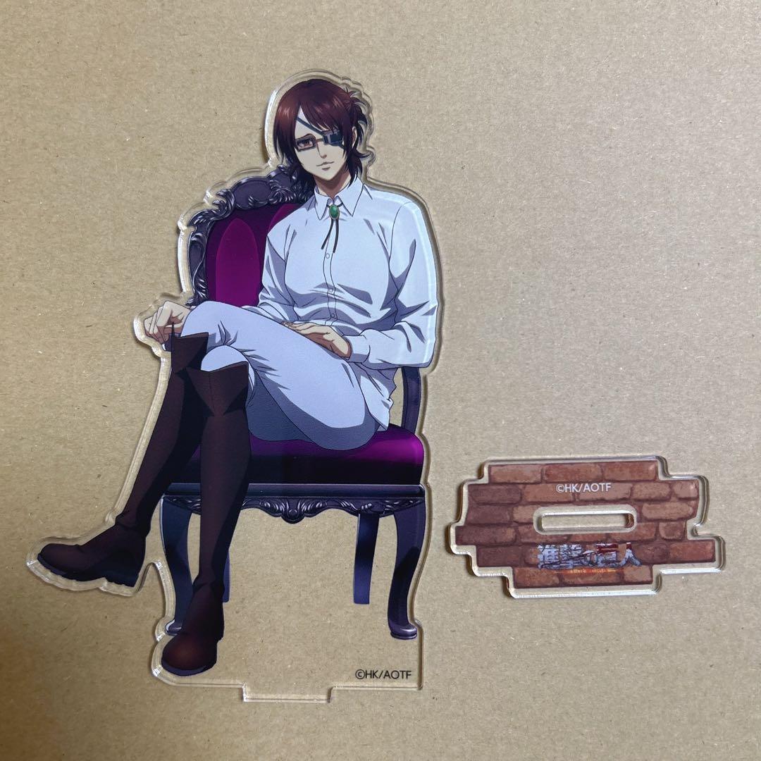 

[USED] Attack on Titan Hange Zoe Charaum Cafe Acrylic Stand