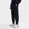 Fila Heritage Fleece Lined Classic Logo Comfortable Casual Versatile Cuffed Knit Sports Pants Men Bottoms Legendary-Blue F11M548608FNV