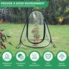 Pop-Up Gewächshaus Outdoor Indoor Gartenbau Pflanzen Blumenhaus Warmraum Tragbares Mini-Gewächshaus Faltbares Wasserdichtes Gewächshaus
