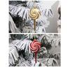 Christmas Tree Decorations Candy Ornaments Pack of 4 Lollipop Hanging Ornaments for Festivals