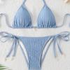 Damen Zweiteiliges Muschel-Bikini-Badeanzug-Set Für Damen