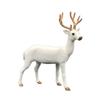 Realistic Reindeer Figures Christmas Decorations Plush Deer Model Collectible Table Desk Ornaments Home Decors Gift