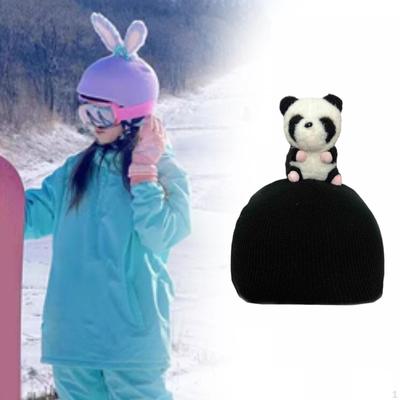 Animal Ski Helmet Cover for Outdoor Activities Fun Accessory