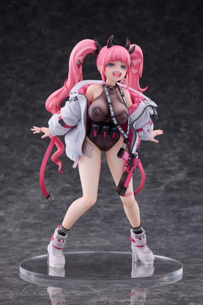 Bibi Buttons Figurină Raging Twin vopsită, TailsARISA, la scară 1/6, PVC și ABS