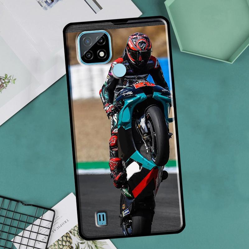 Fabio Quartararo Moto 20 For Realme GT Neo 2 3 Master 8i 9i 8 9 Pro Plus C35 Case For OnePlus 9 10 Pro 9R 10R Nord2