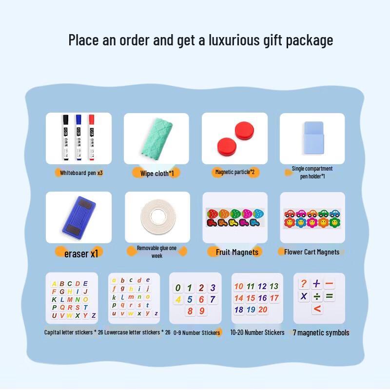 Magnetic Self-Adhesive Whiteboard Wall Sticker