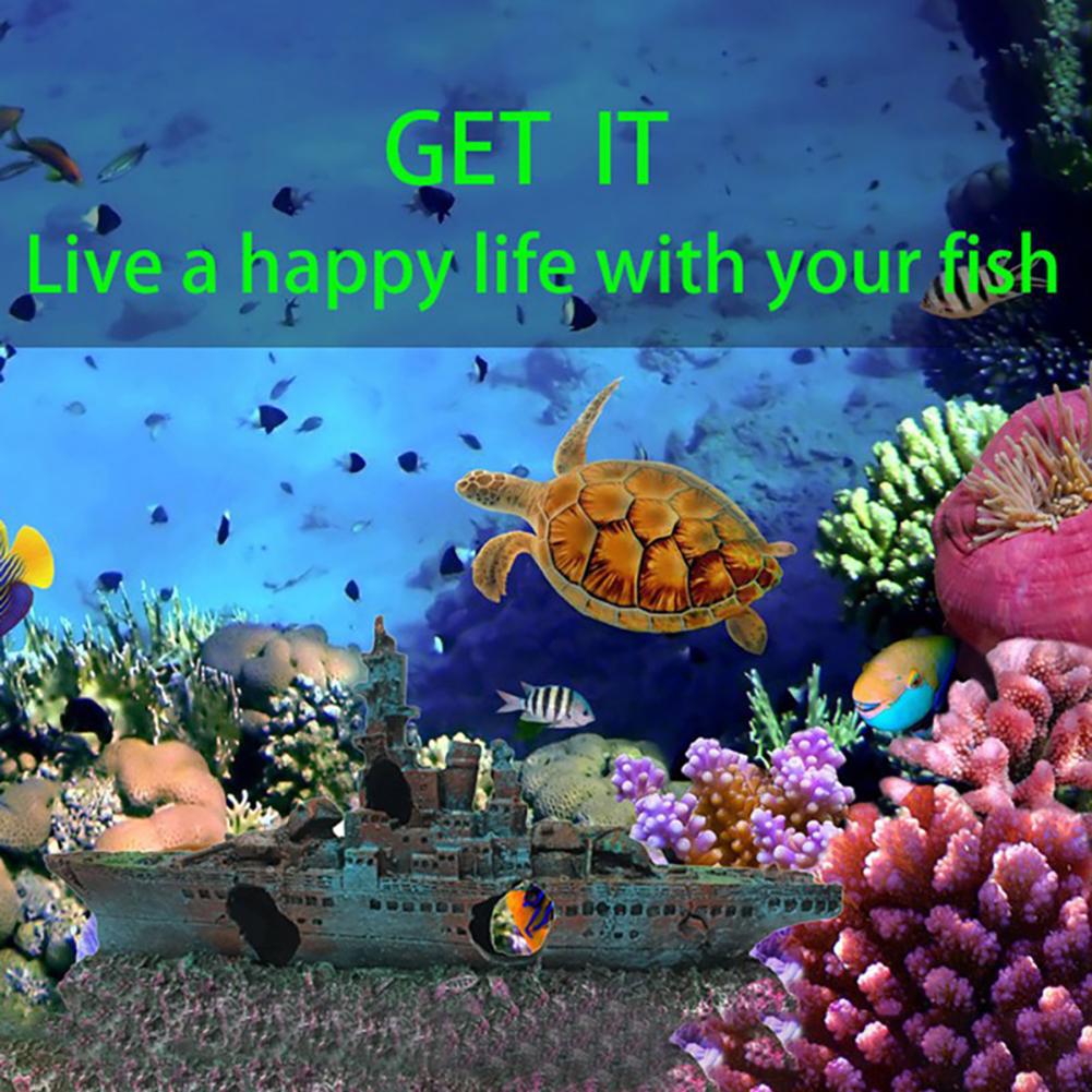 Aquarium Ship Decoration Realistic Pirate Ship  Aquarium Landscaping Ornaments For Fish Tank