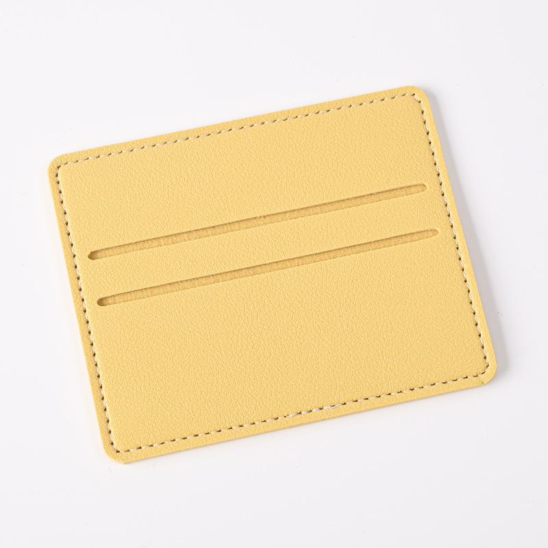 Porta-Cartões de Crédito de Couro Carteira Fina com Múltiplos Compartimentos Carteira de Cartões Portátil para Homens Presente de Natal