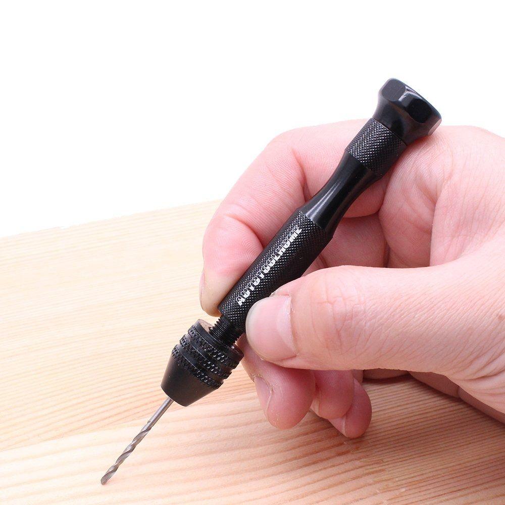Micro Twist Hole Maker 0.6-3mm Micro Drill Bits Puncher Craft Tools Drill Bits Set  Polymer Clay