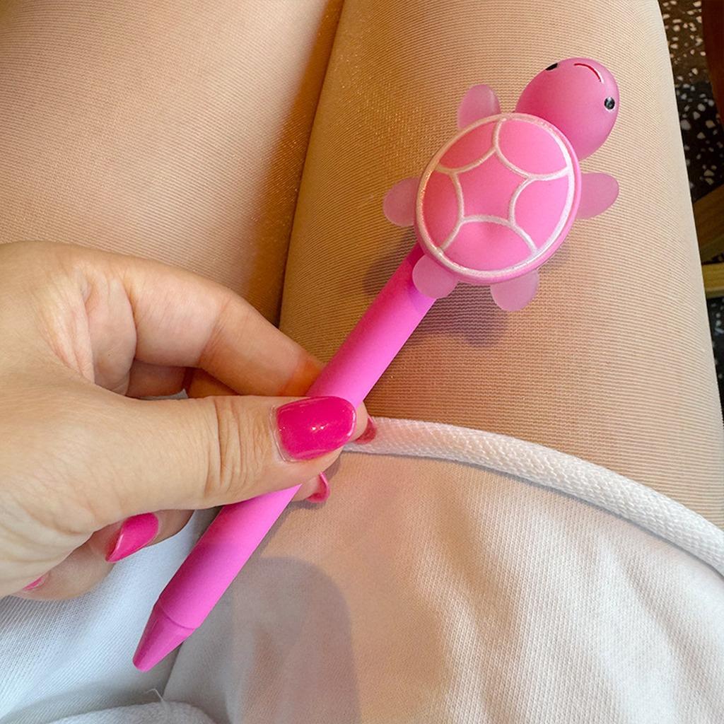 School Stationery Pen Fresh Turtle Shaped Ballpoint Pen 0.5mm Ballpoint Pen Comfortable For Small Gift Office Journal Creation