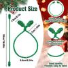 20 Inch Christmas Wreath Bands Flexible Twist Tie Decorations For Holiday Home For Christmas Tree Decorations Wreath Bands