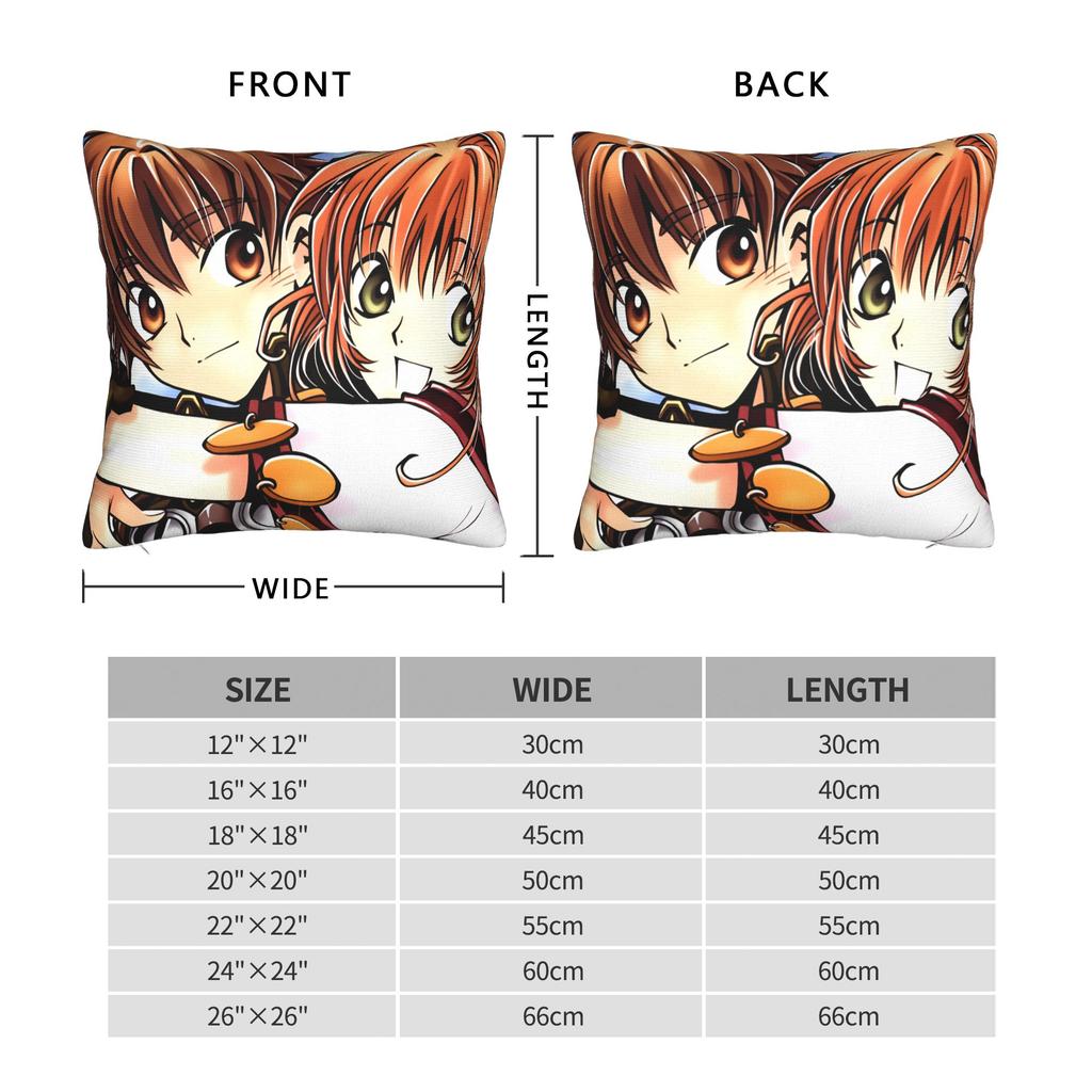 Tsubasa Sakura Syaoran Pillow Cover Soft Cushion Cover Morden Pillow Case For Living Room Bed Chair