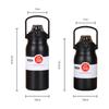 316 stainless steel handle insulated cup outdoor large capacity sports water bottle portable bouncing cover space kettle
