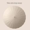 Maydu 24-Rib Oversized Automatic Straight Umbrella