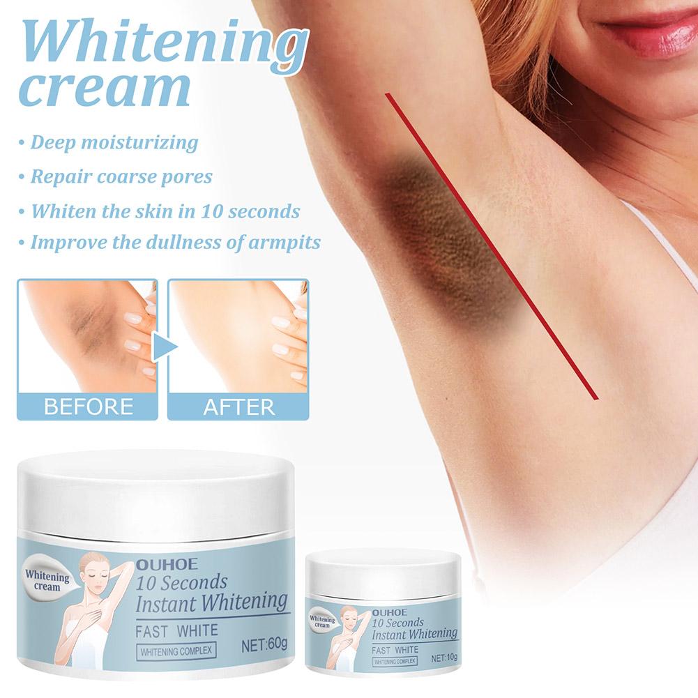 60g Schnelle Bleaching Creme Achsel Achselhöhle Bleaching Private Knie Pflege Teile Creme Creme Whiteni N7Q3